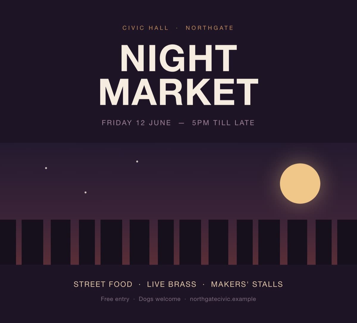 Event poster